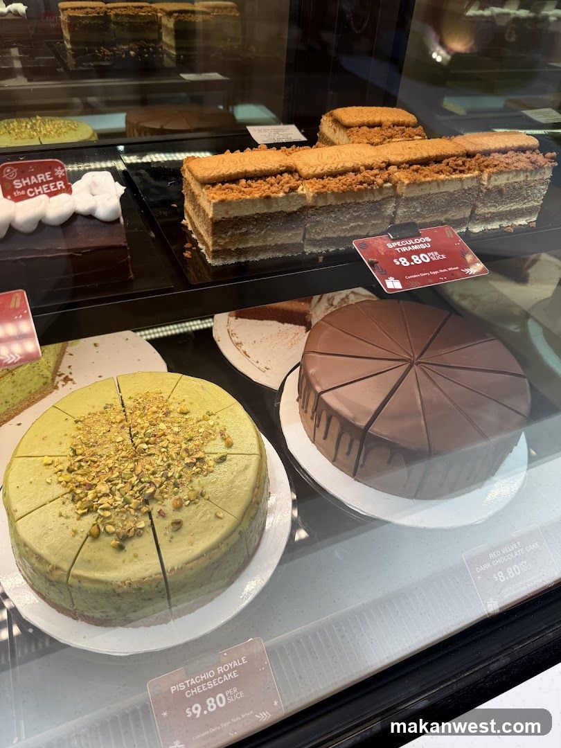Pastries and Cakes Display