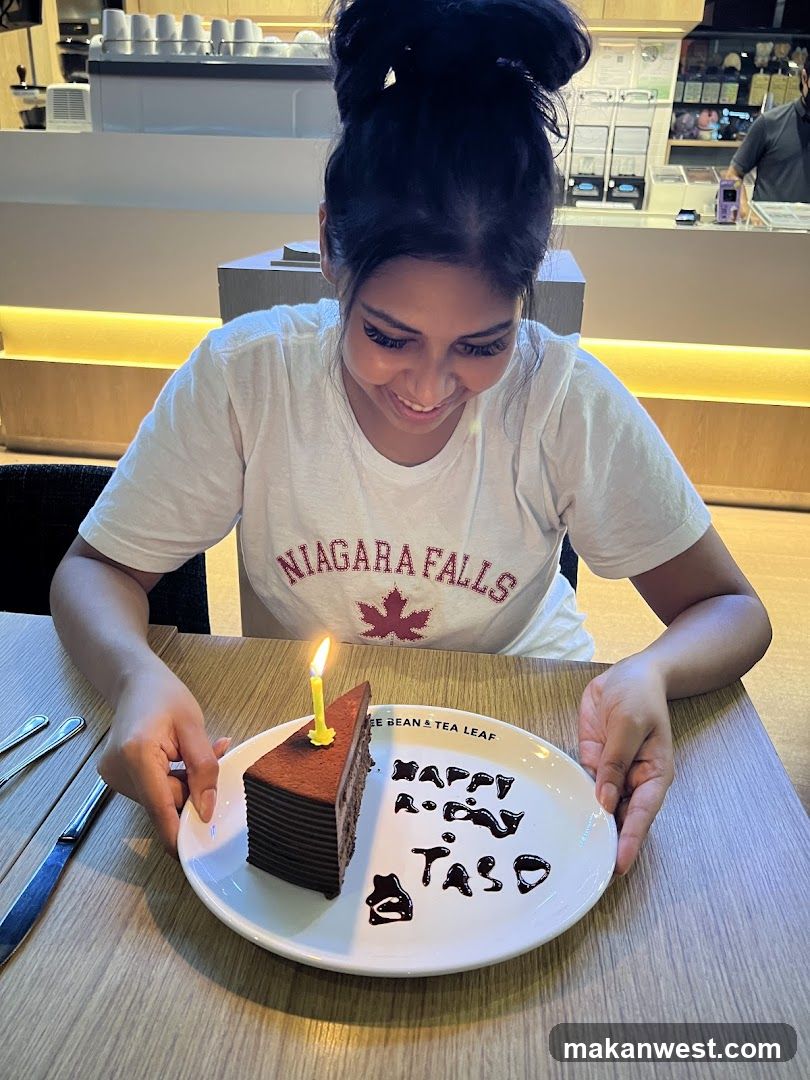 Birthday Cake with 'Happy Birthday Tasd'