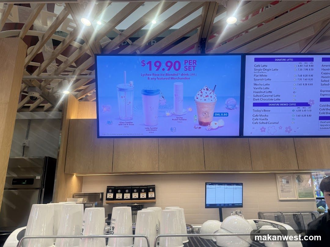 Beverage Shop Interior Display