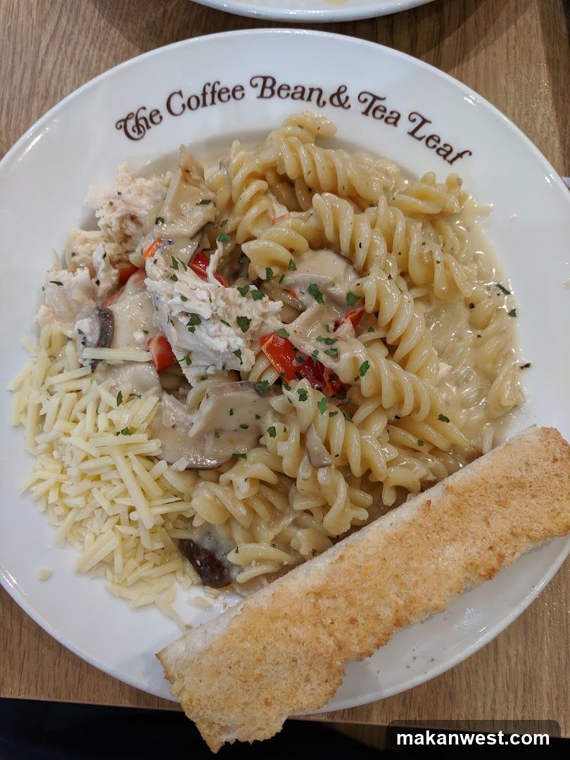 The Coffee Bean & Tea Leaf Pasta Dish