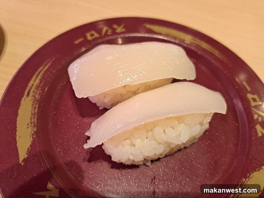 Sushi Nigiri on Plate