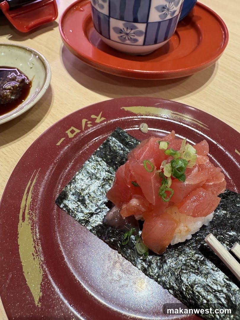 Sushi Plate with Tuna