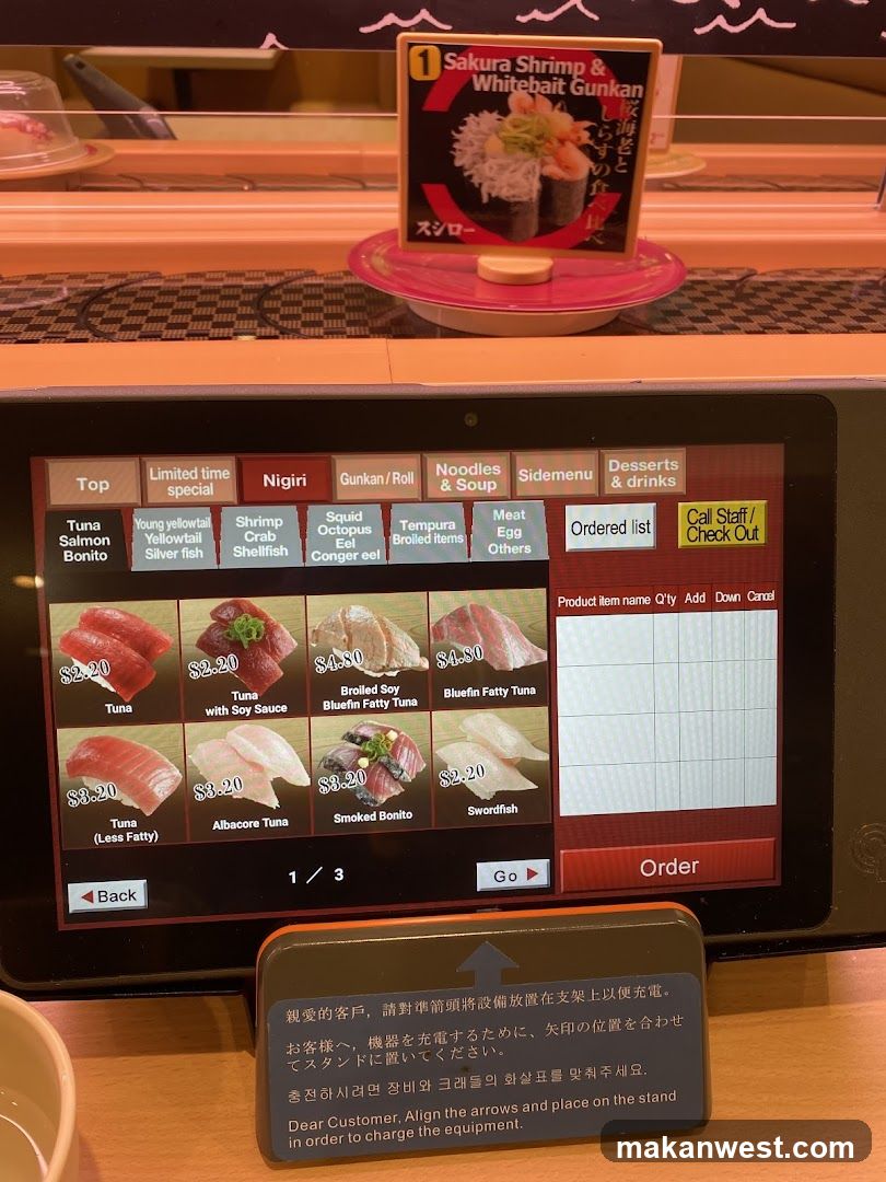 Sushi Conveyor Belt Restaurant Interior