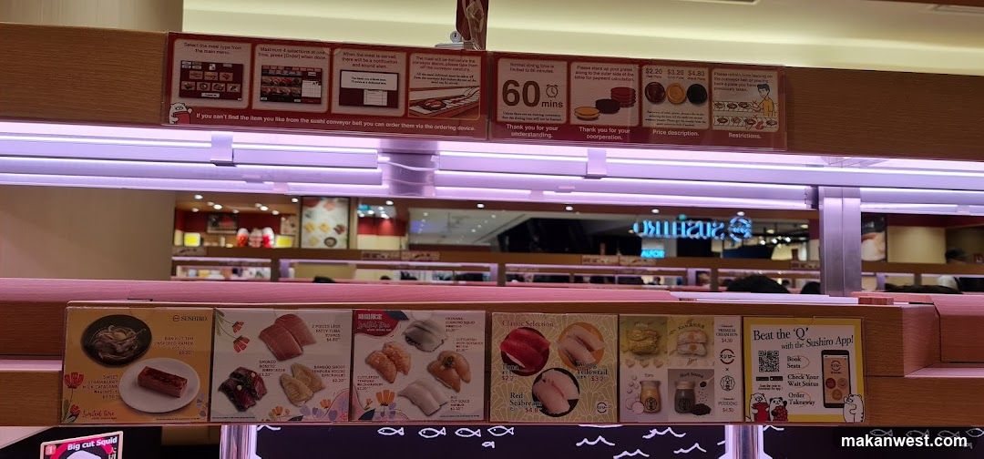 Sushi Q Interior View