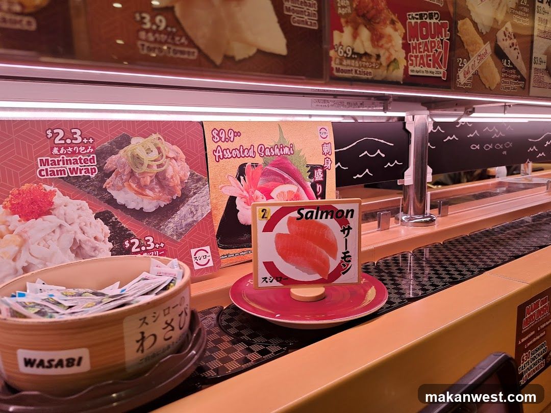 Sushi Conveyor Belt Display