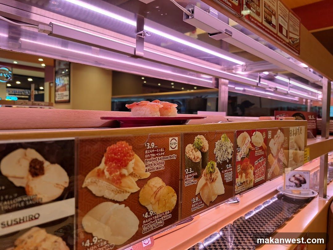 Sushi Conveyor Belt Display