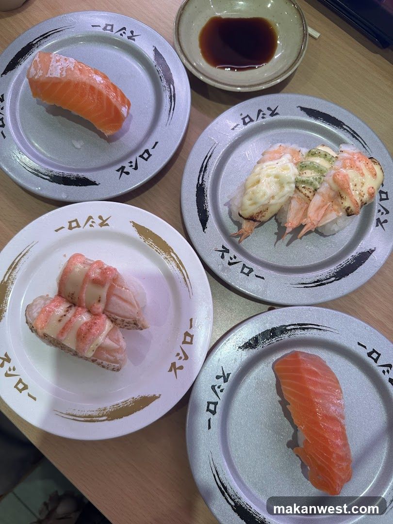 Sushi Table Setting