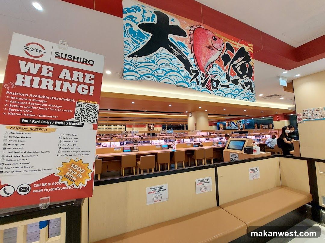 Sushiro Hiring Ad