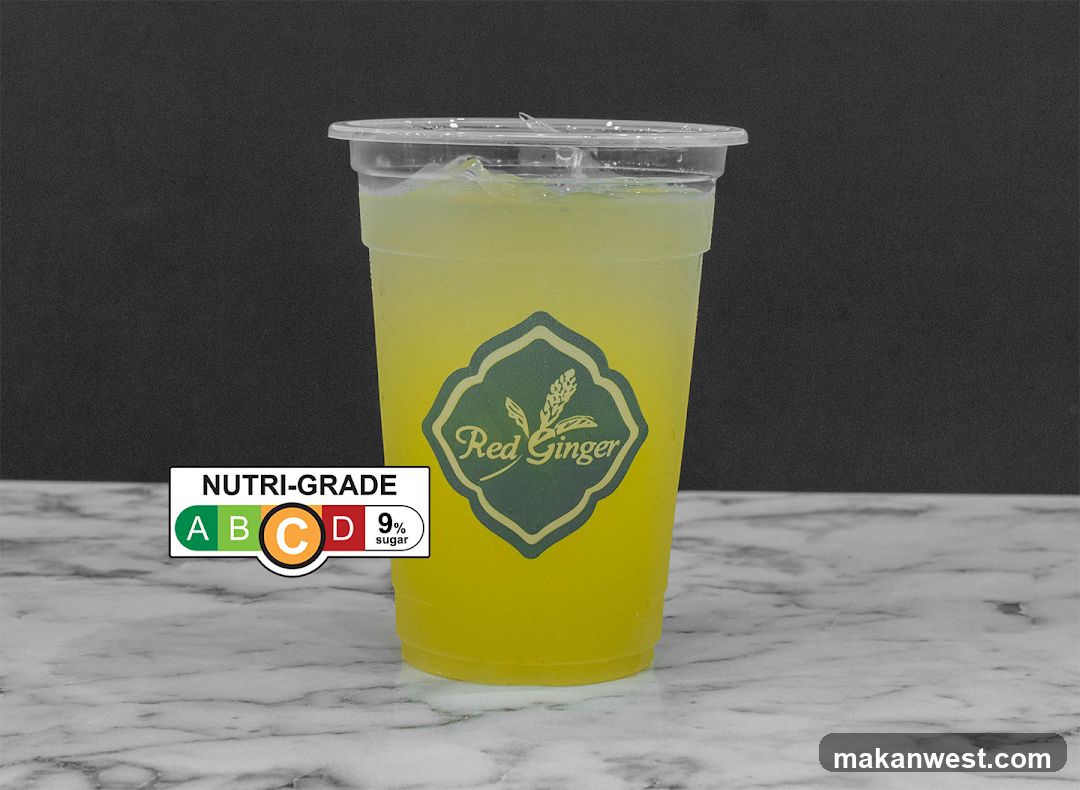 Red Ginger Drink with Nutri-Grade Rating