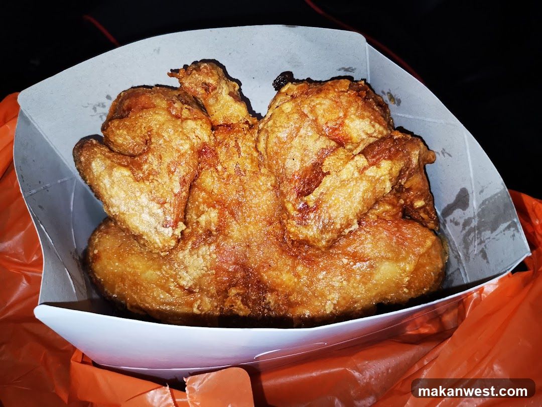 Fried Chicken in Takeout Container