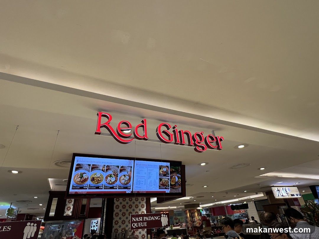 Red Ginger Restaurant Interior