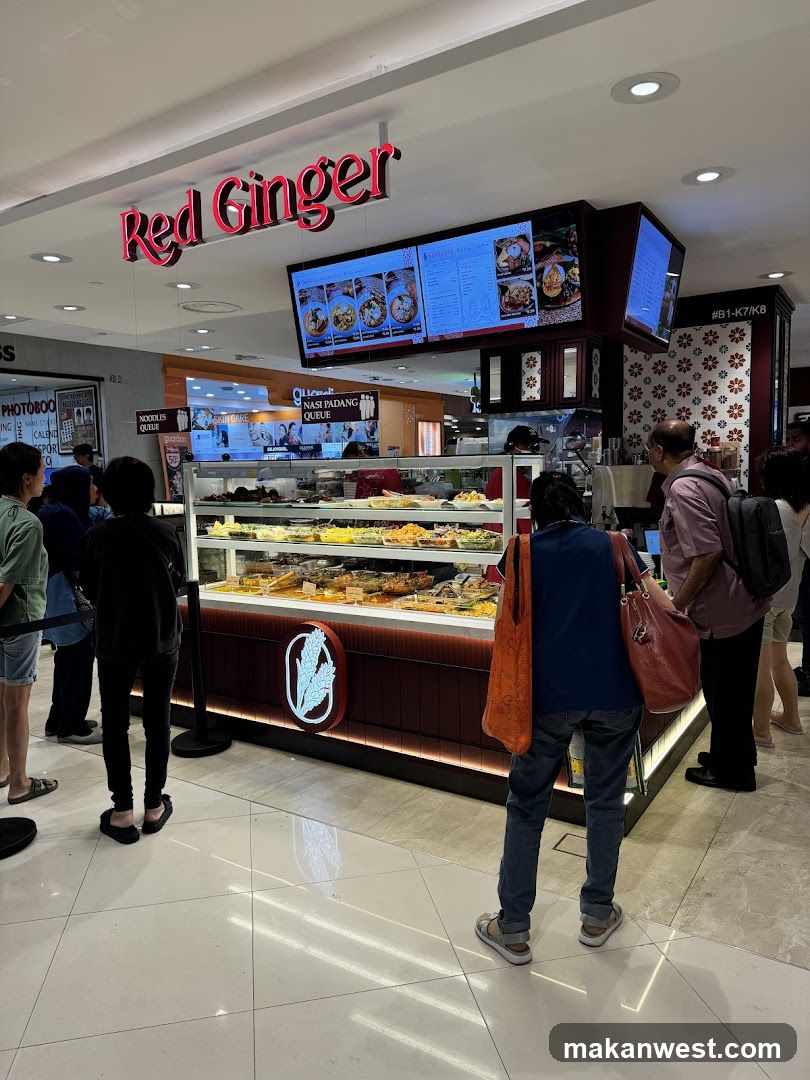 Red Ginger Food Stall Interior