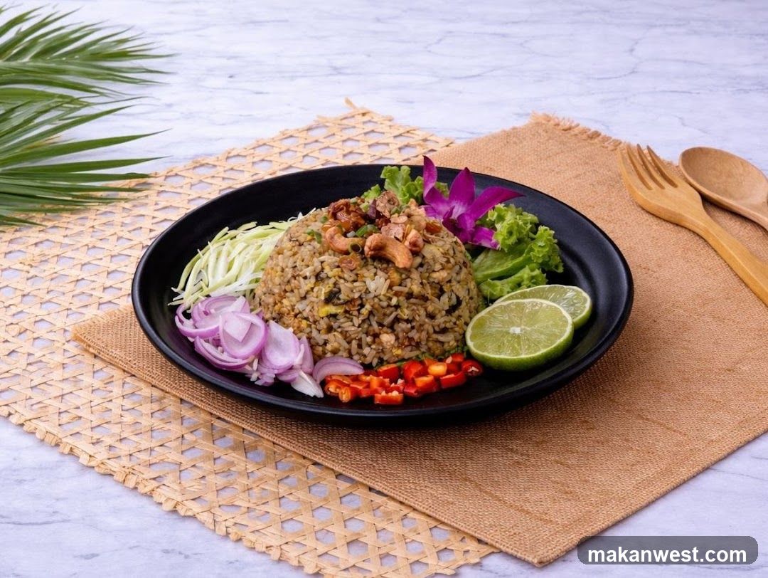 Fried Rice with Garnishes