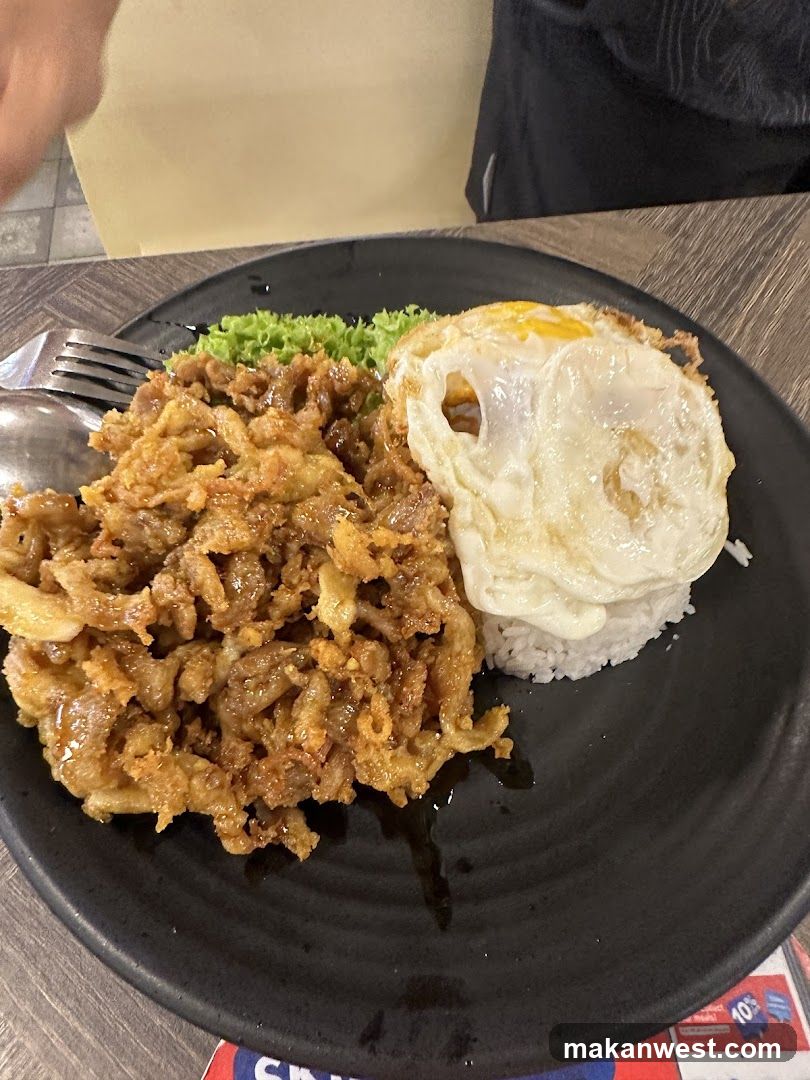 Fried Rice with Egg and Meat