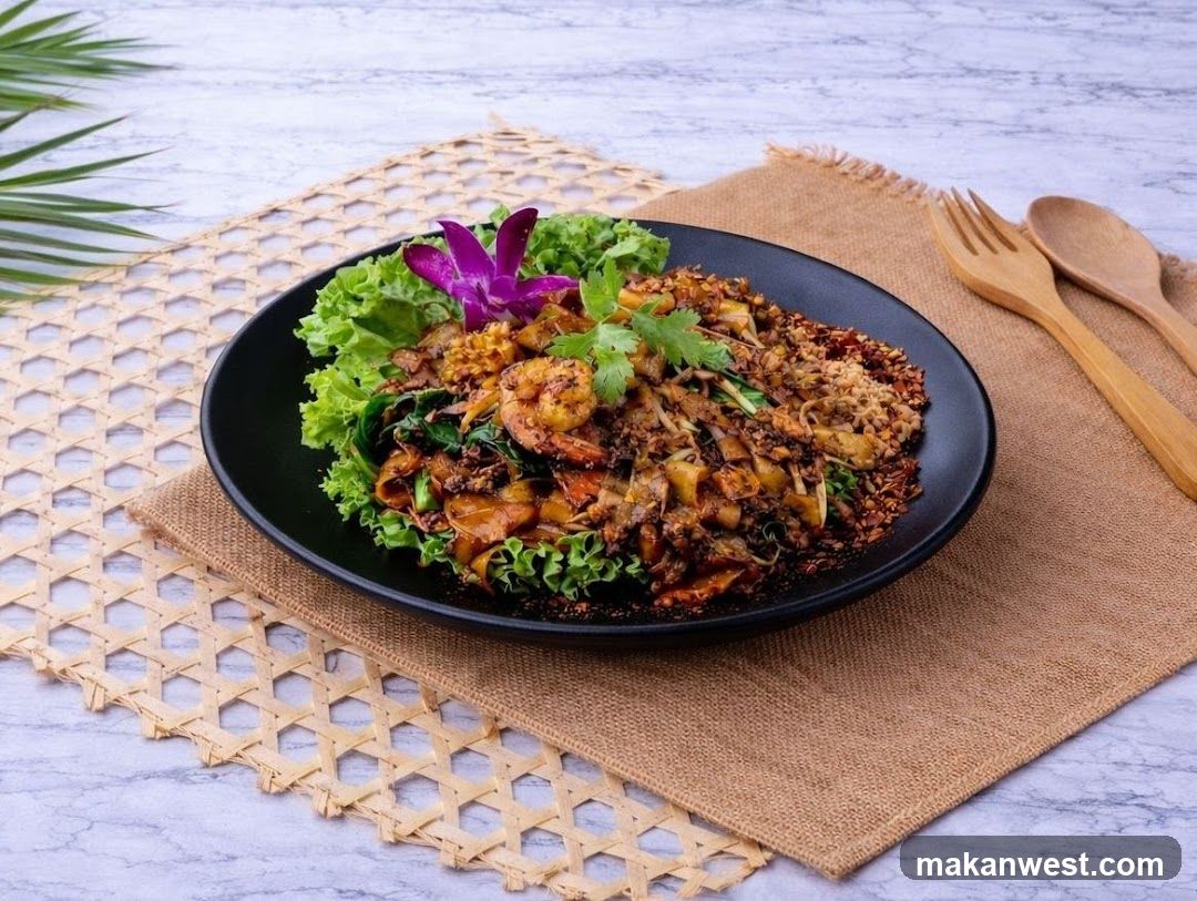 Stir-fried Noodles with Shrimp and Vegetables