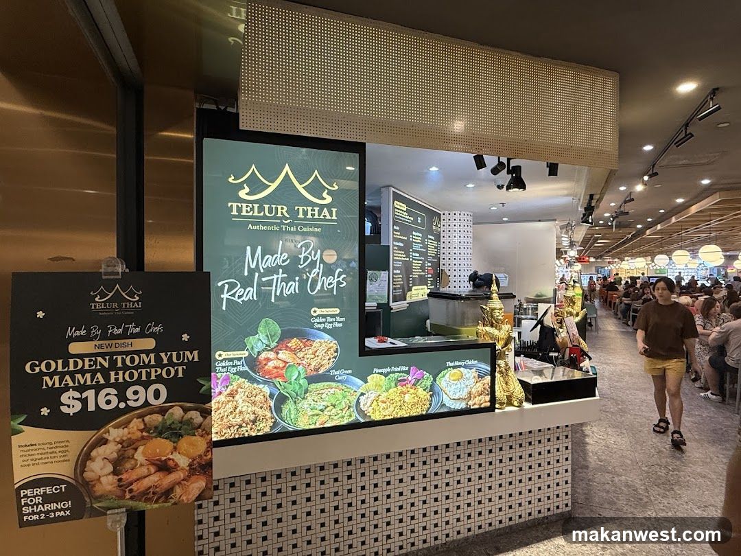 Telur Thai Food Stall Interior