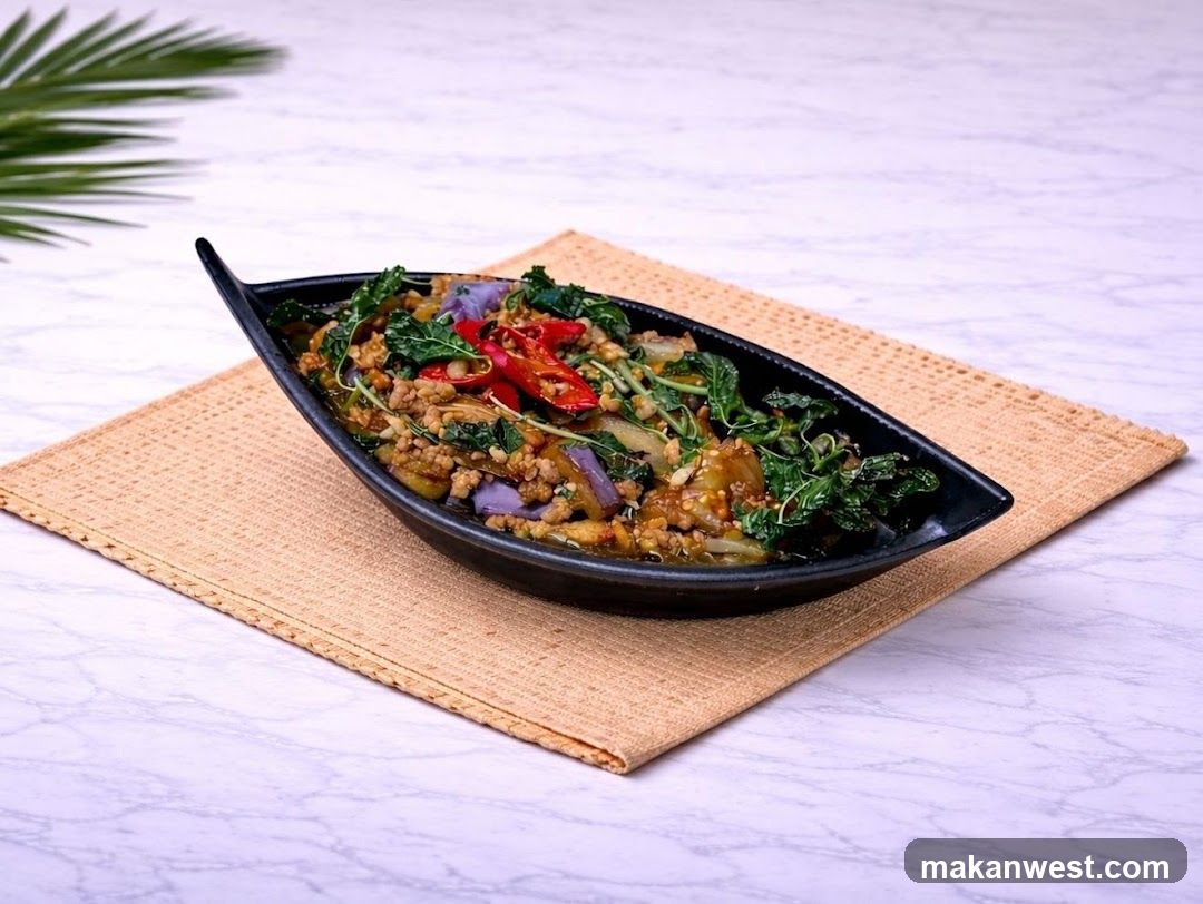 Stir-fried Dish with Greens and Red Peppers