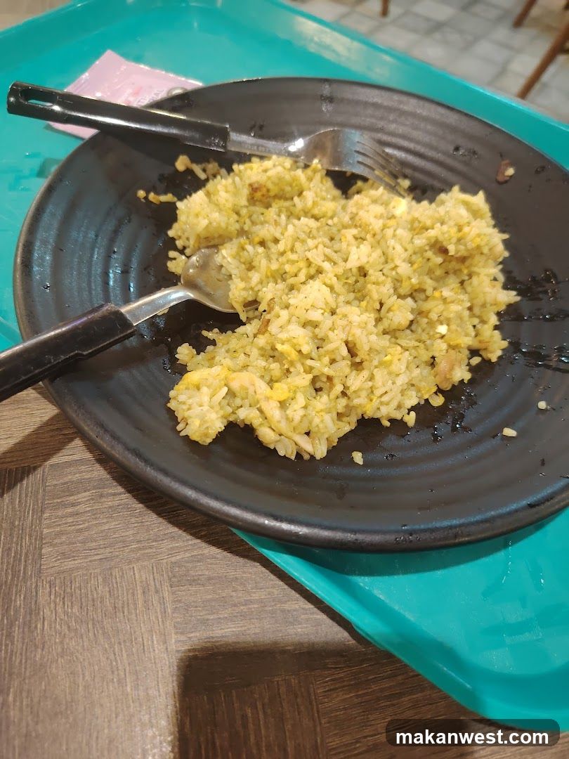 Fried Rice on Plate