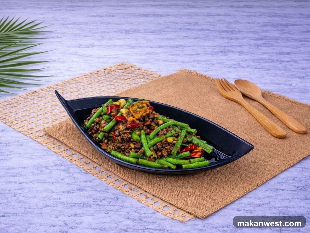 Stir-fried Green Beans with Minced Meat