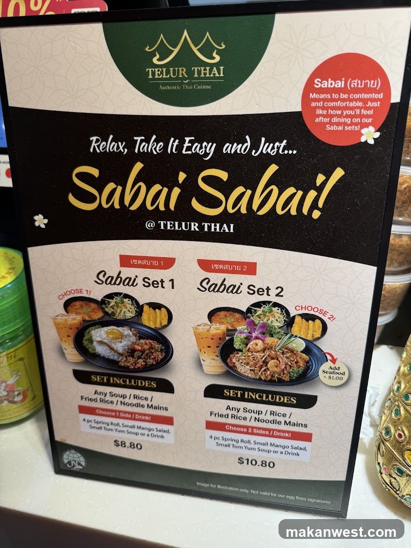 Sabai Sabai! @ TELUR THAI