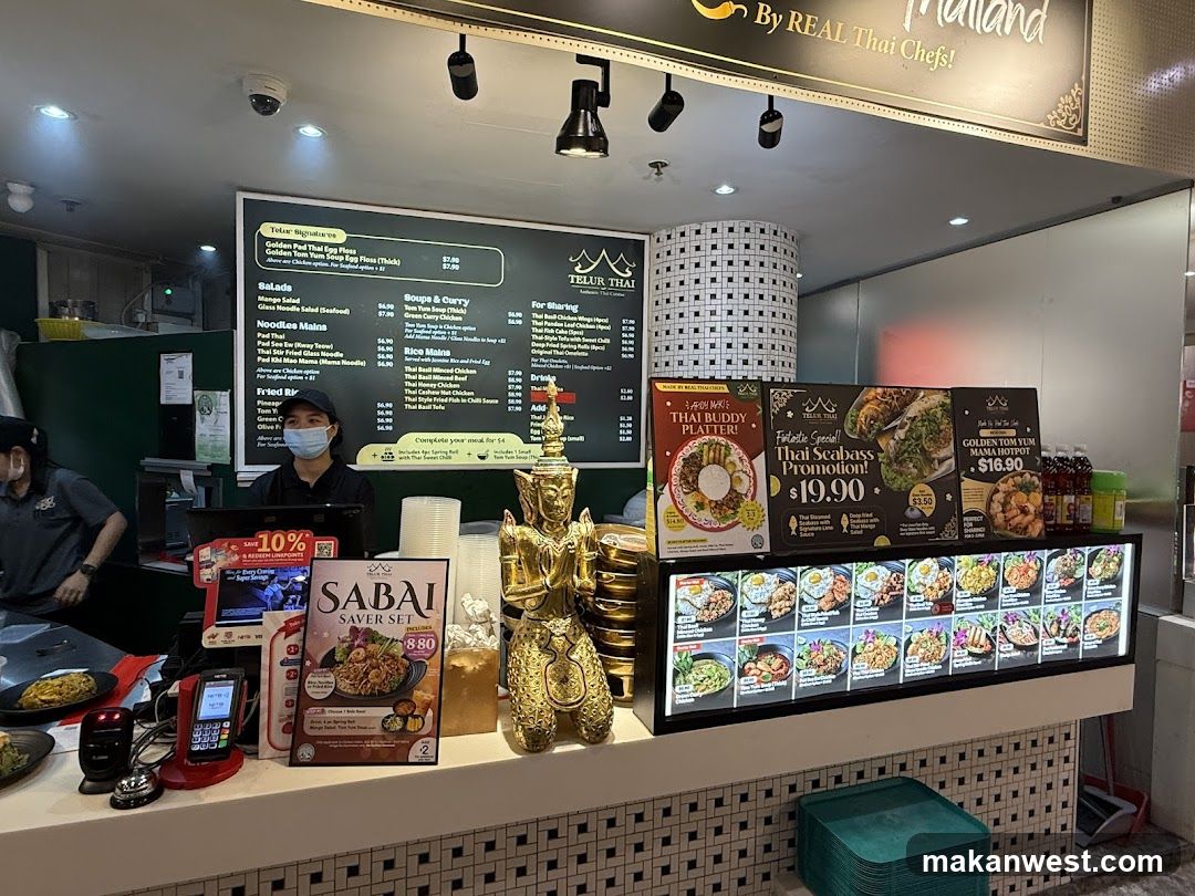 Thai Food Stall Interior