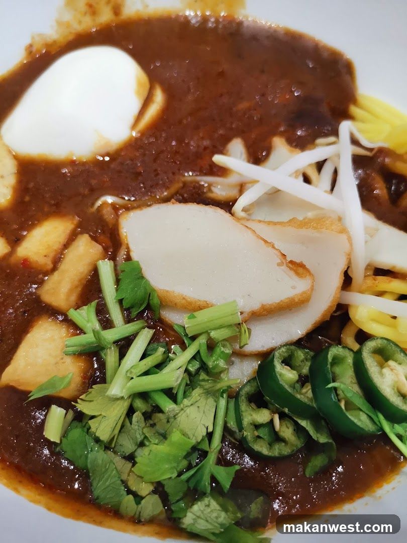 Spicy Curry Noodle Bowl