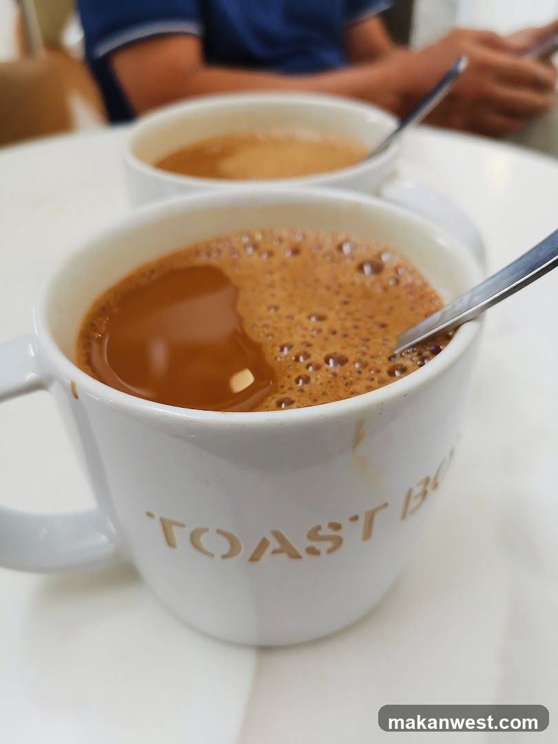 Coffee Cup with Toast Bo Branding
