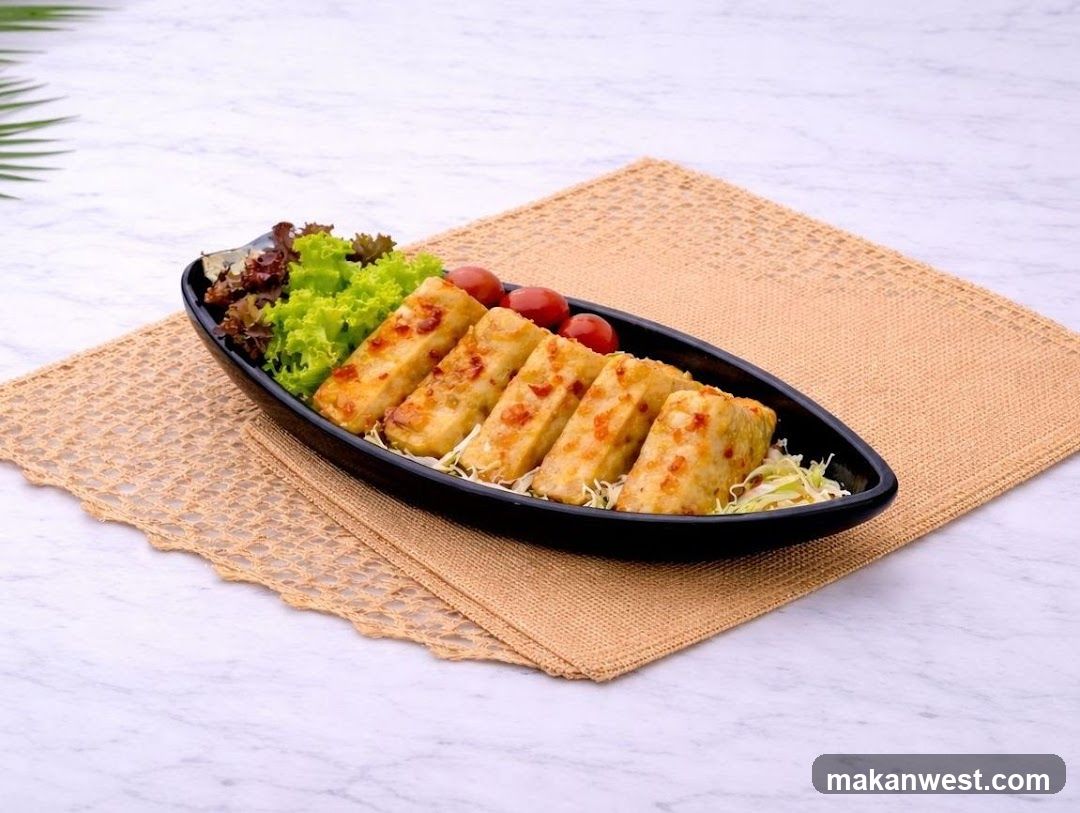 Grilled Tofu with Salad