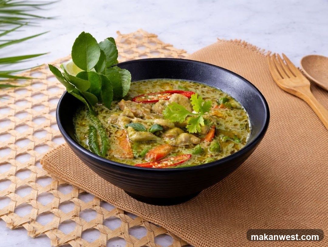 Green Curry with Chicken and Vegetables