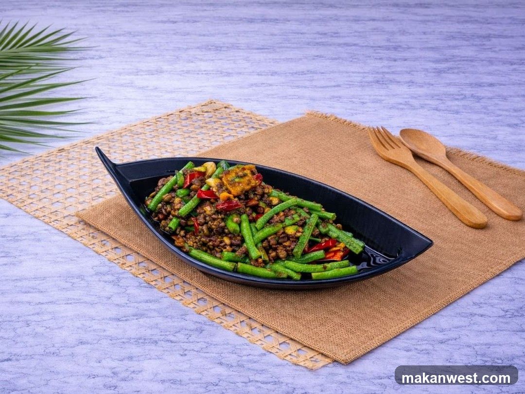Stir-fried Green Beans with Minced Meat