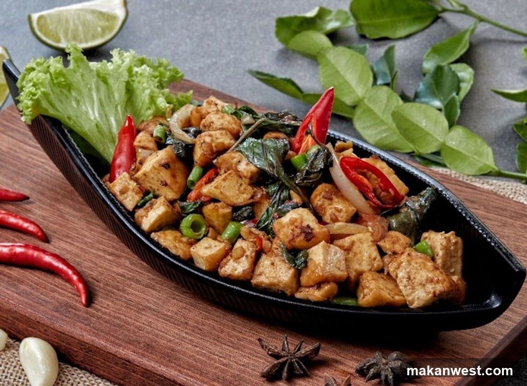 Thai Basil Tofu Stir Fry