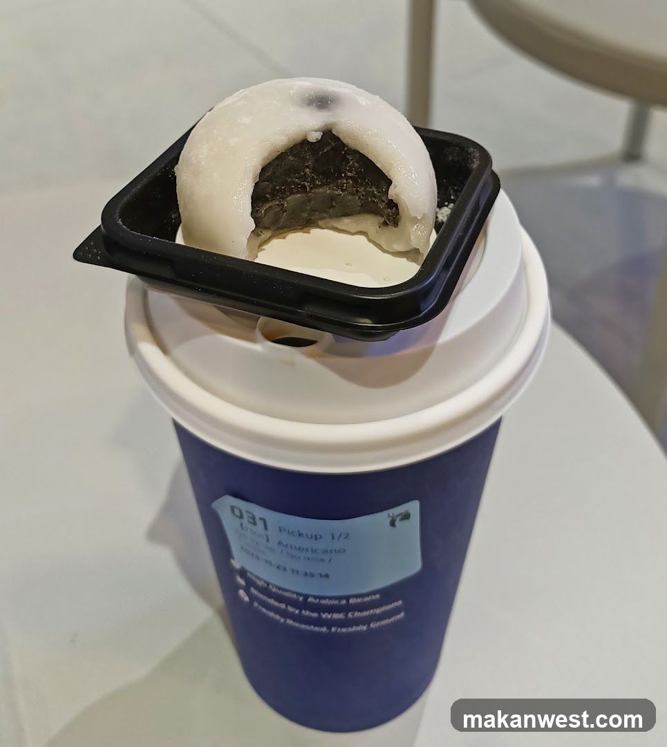 Dessert on Coffee Cup
