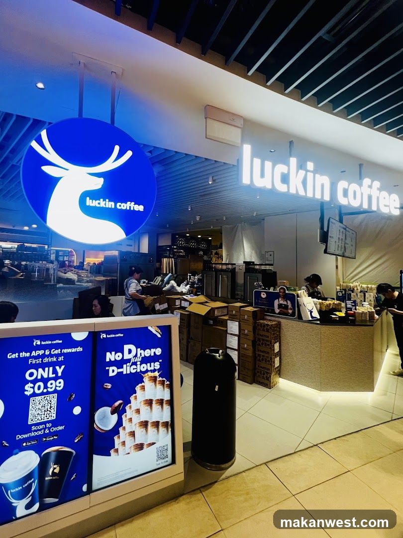 Luckin Coffee Store Interior