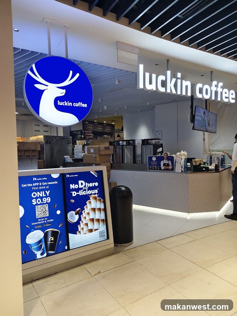 Luckin Coffee Store Interior