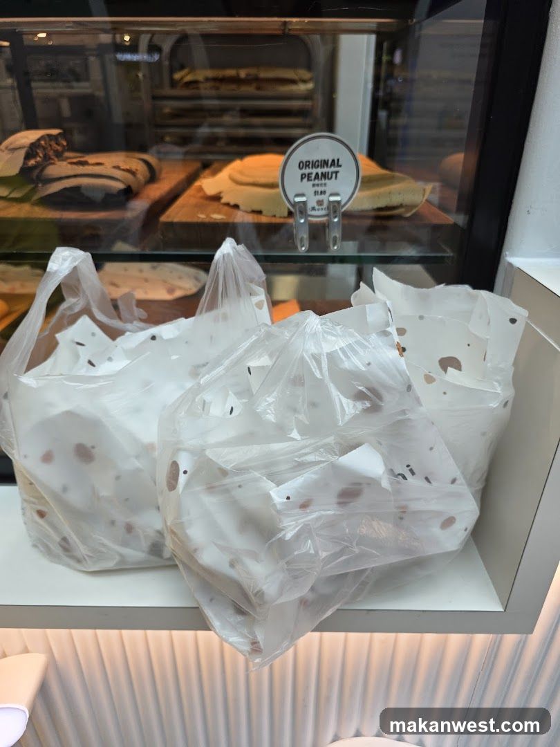 Bakery Display with Peanut Products