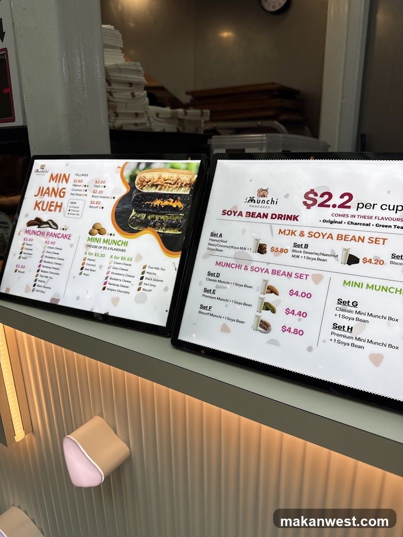 Munchi & Soya Bean Set Menu