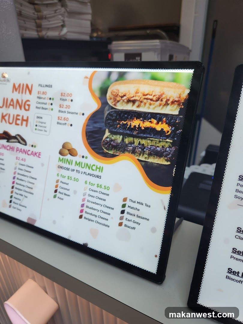 Mini Munchi Menu Board