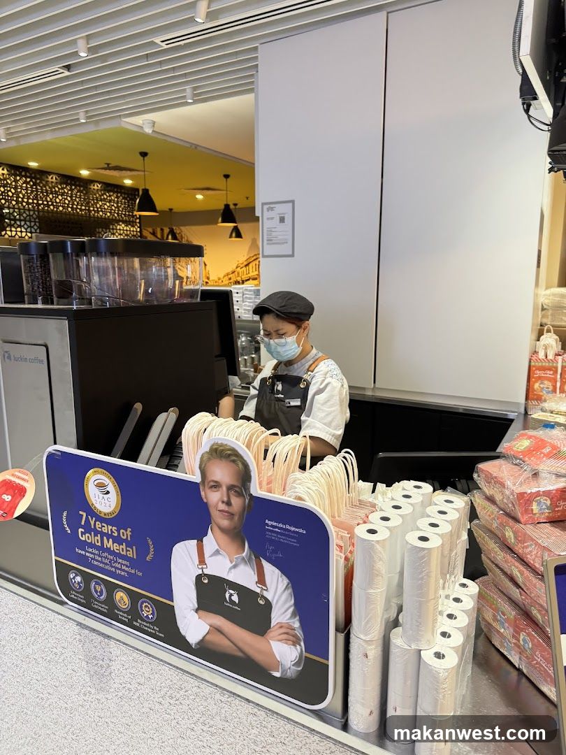 Coffee Shop Counter Display