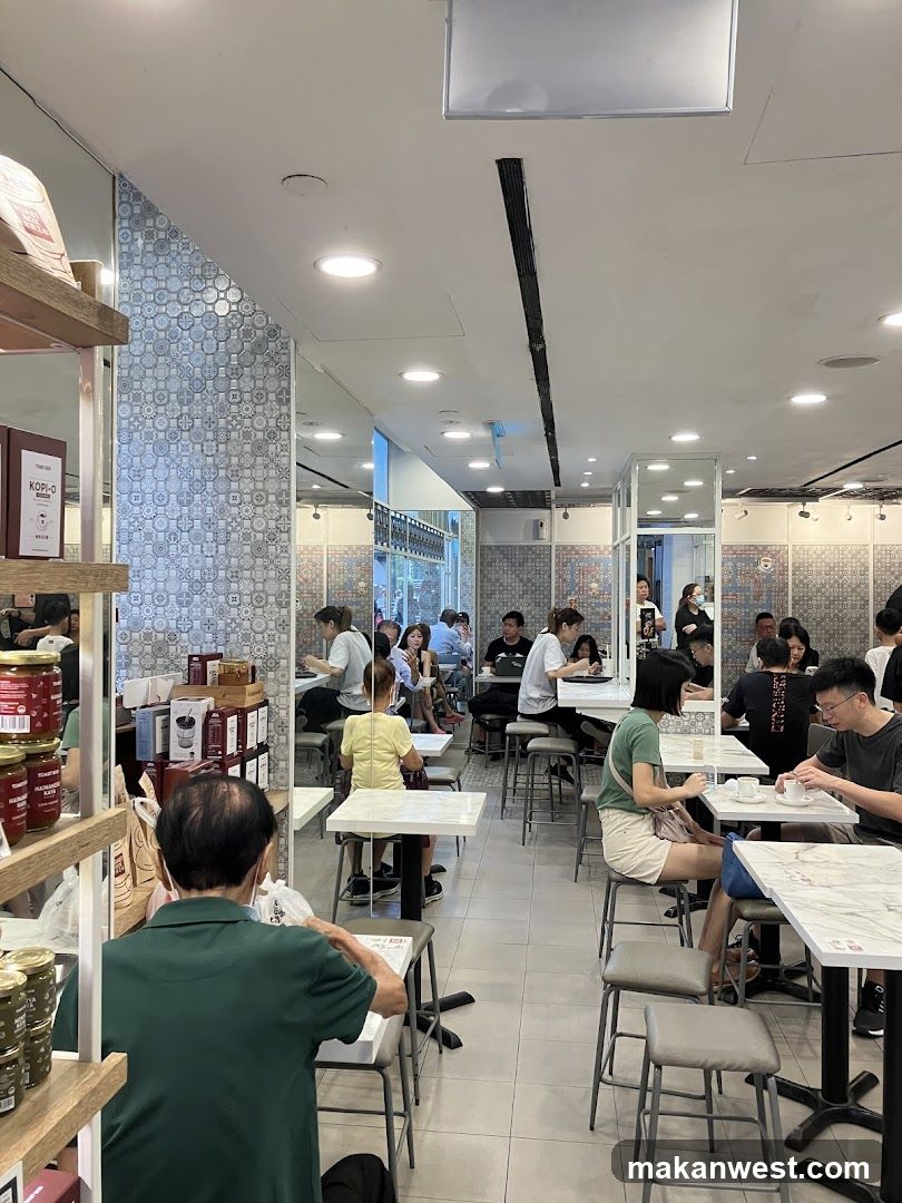Busy Cafe Interior