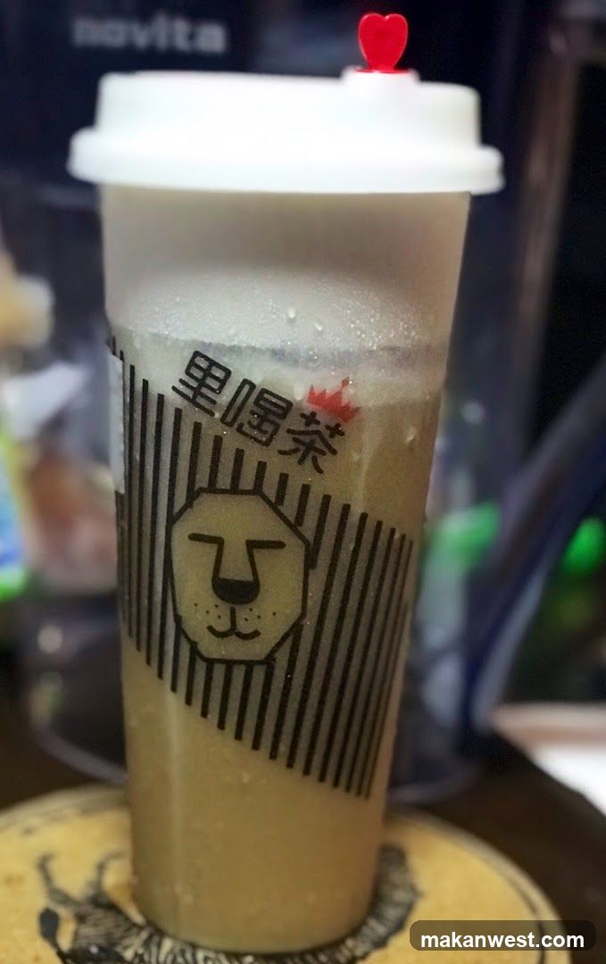 Beverage Cup with Lion Logo
