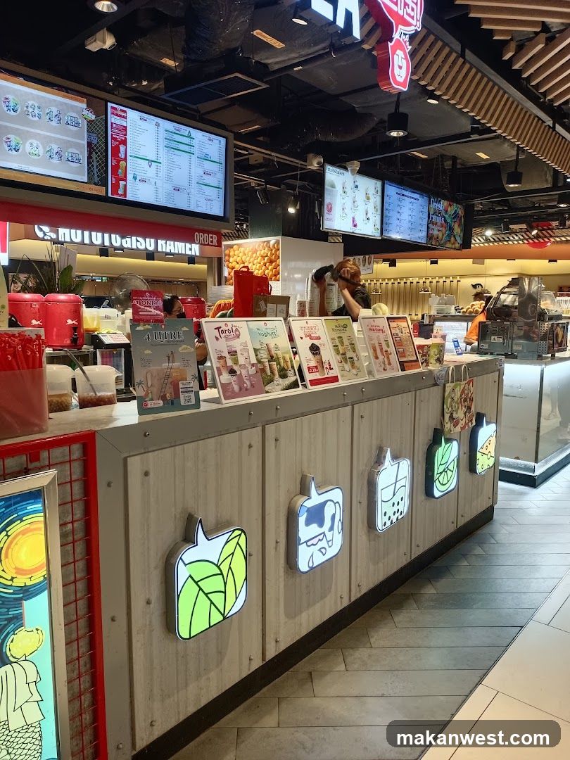 Bubble Tea Shop Interior