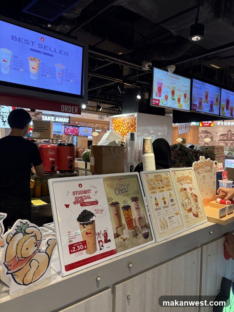Boba Tea Shop Interior