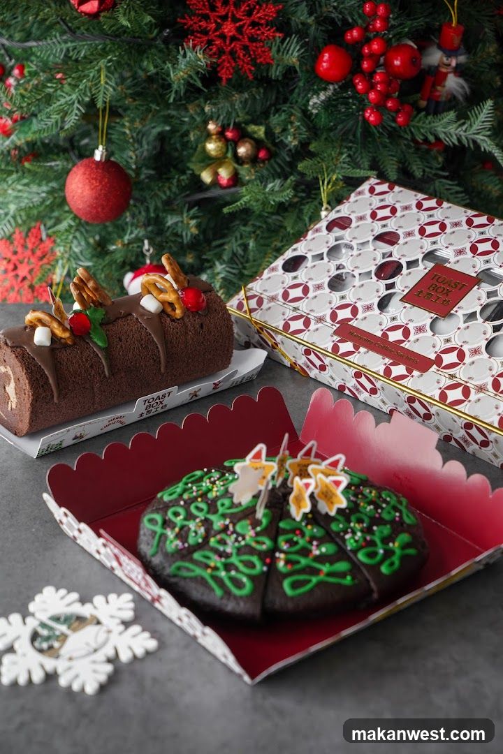 Christmas Desserts Display
