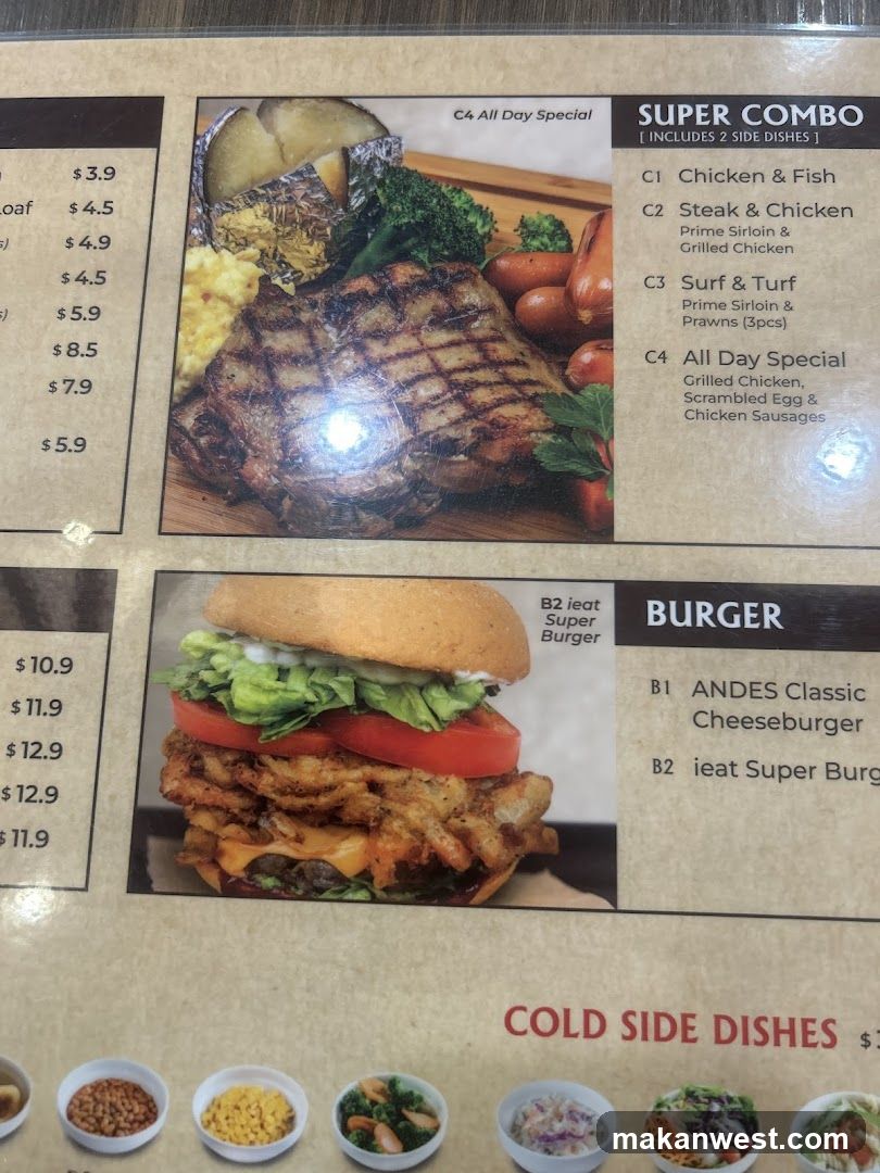 Restaurant Menu Board