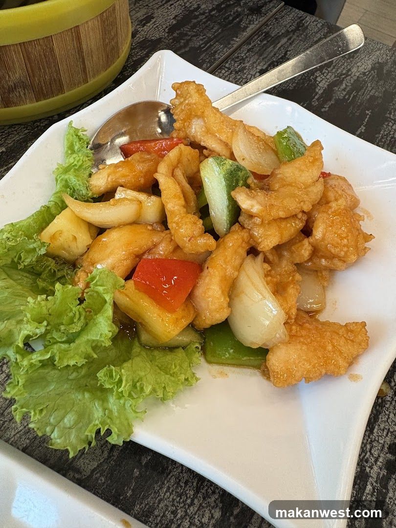 Fried Chicken with Vegetables