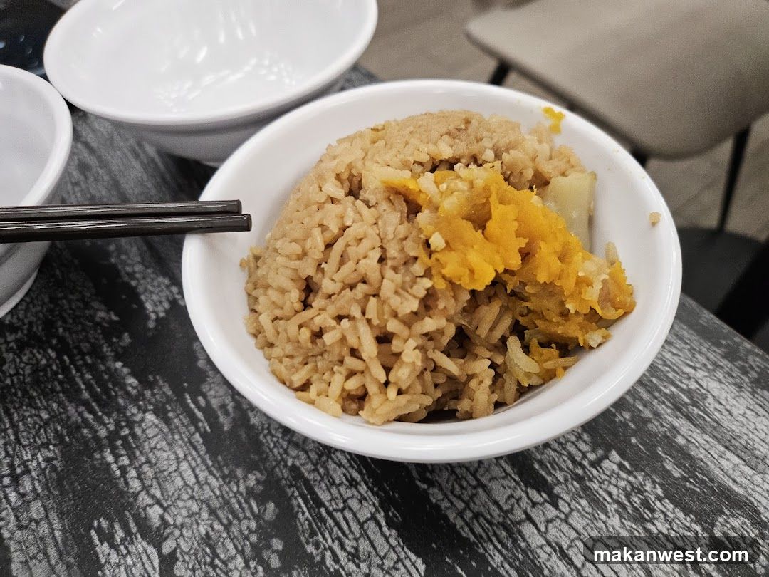 Bowl of Rice with Side Dish