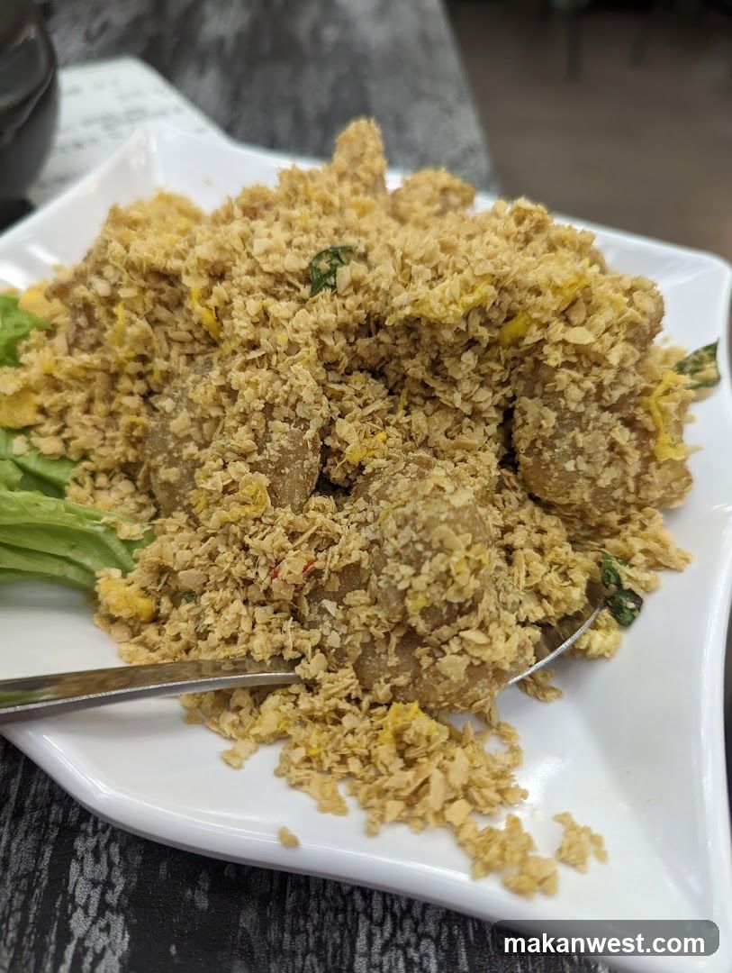Fried Rice Dish with Garnish