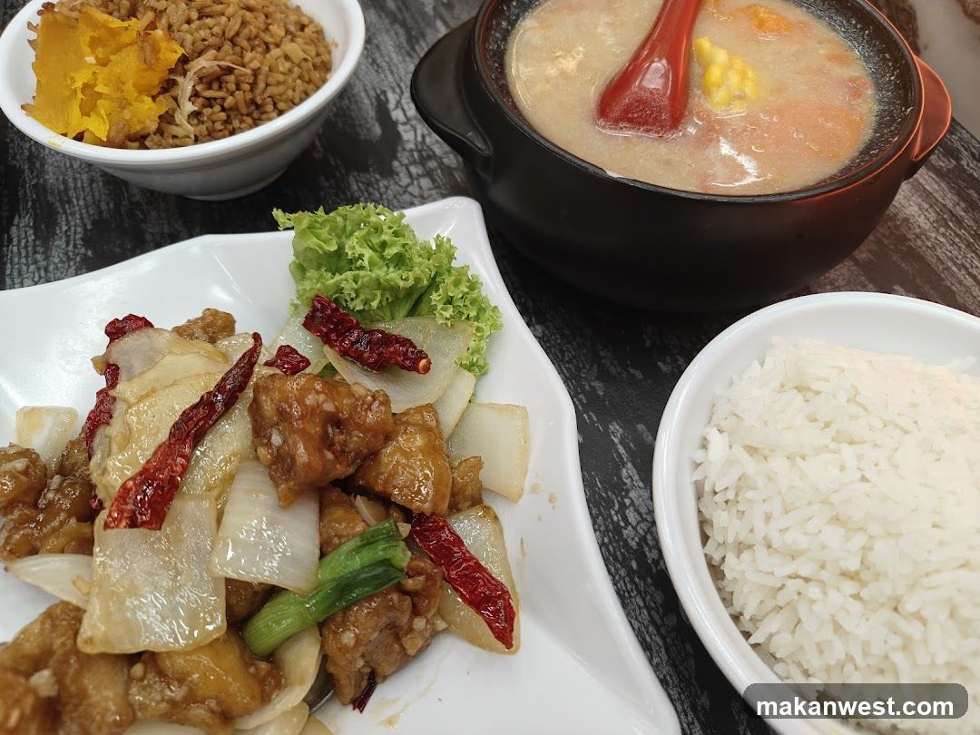 Chinese Meal Spread