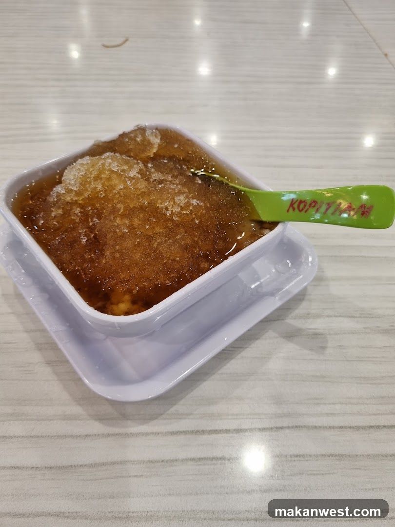 Sago with Syrup Dessert