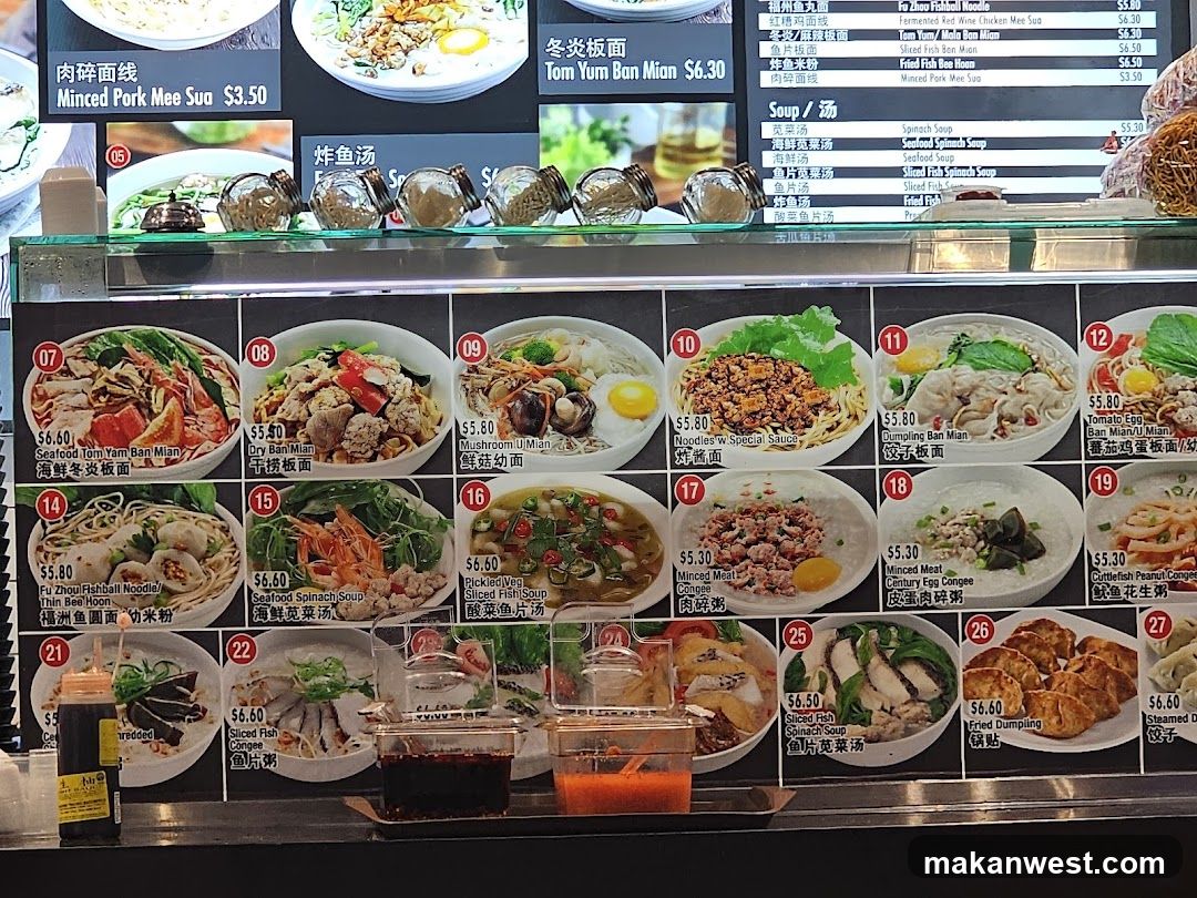 Food Menu Board